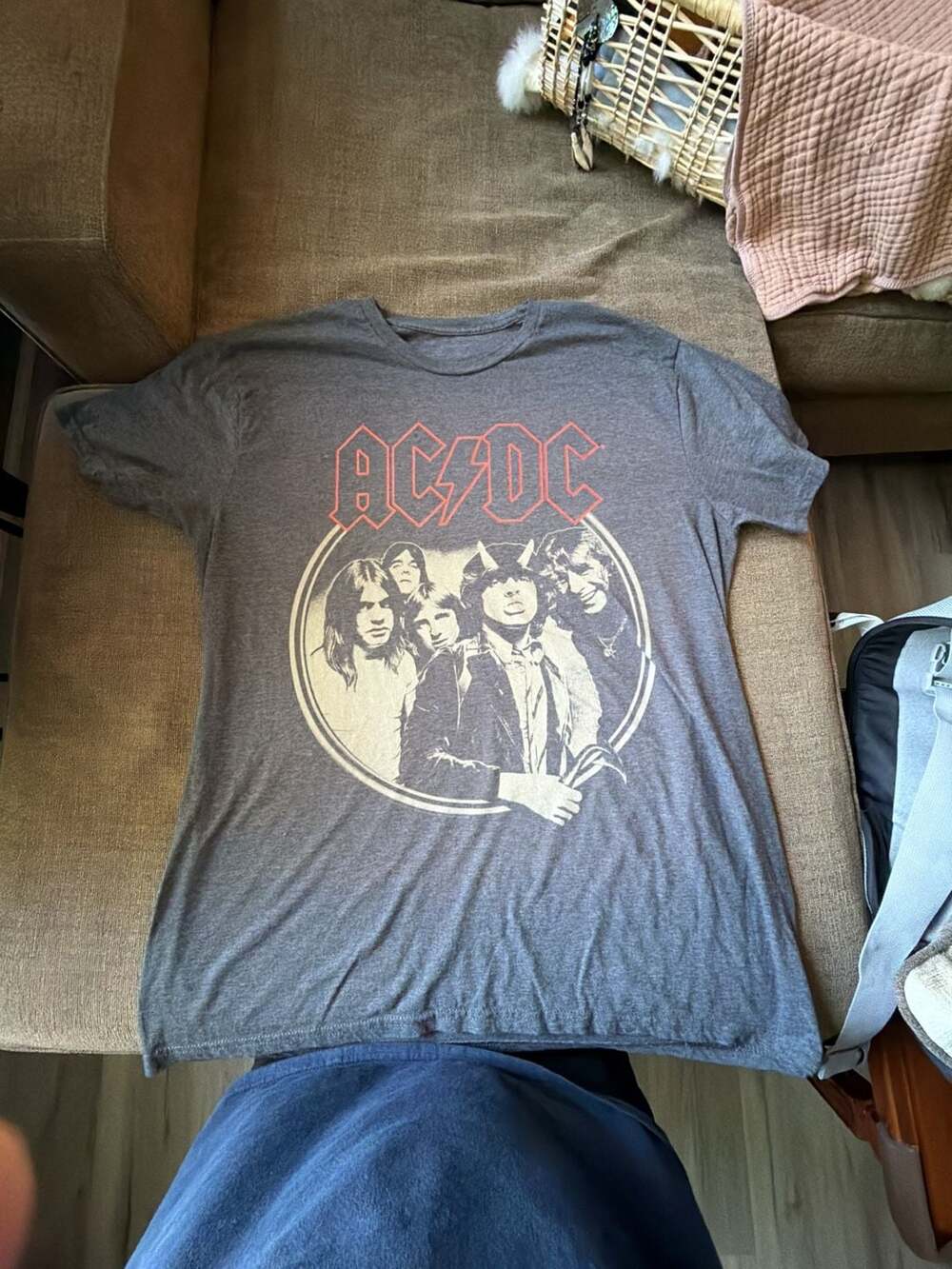 AC/DC Highway To Hell Group Portrait Graphic T-Shirt